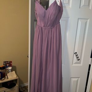 Lavender formal dress